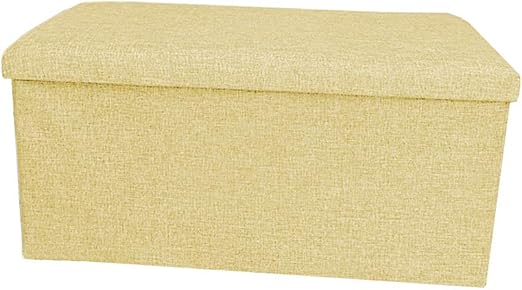 Plegable Almacenamiento Organizador Sofá Banco, 110l Espacio Interior