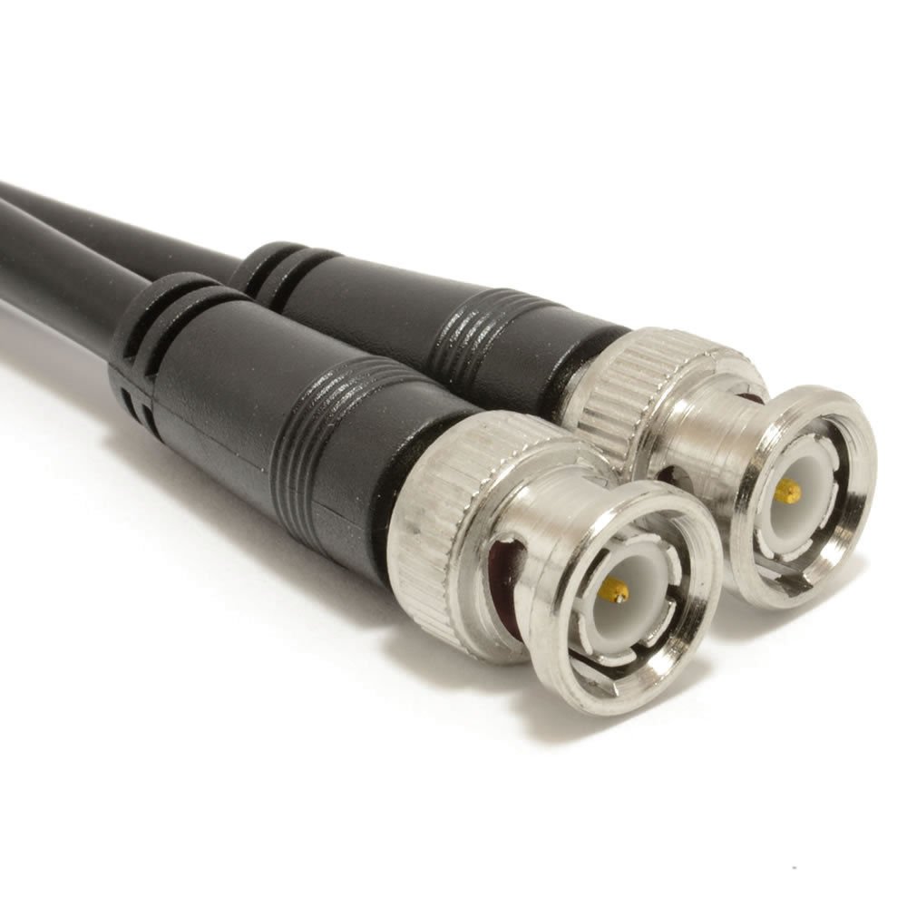 C2G 80368 5M 75 Ohm BNC Cable, BNC Video Cable Suitable for CCTV, Broadcast, Home Theater, Surveillance Monitoring System.