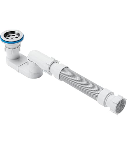 Siphon Profil Bas Nagoyuki 1 1/2" - Évacuation Douche/Baignoire Flexible