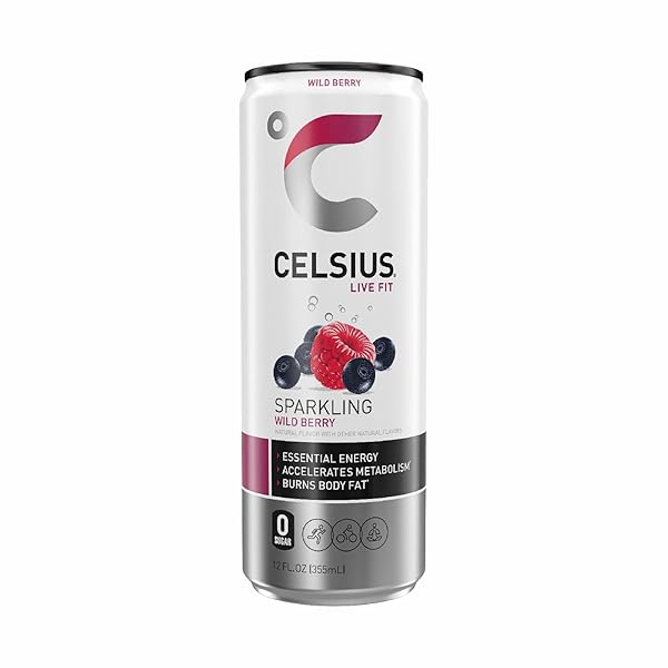 CELSIUS SPARKLING WILD BERRY 12OZ