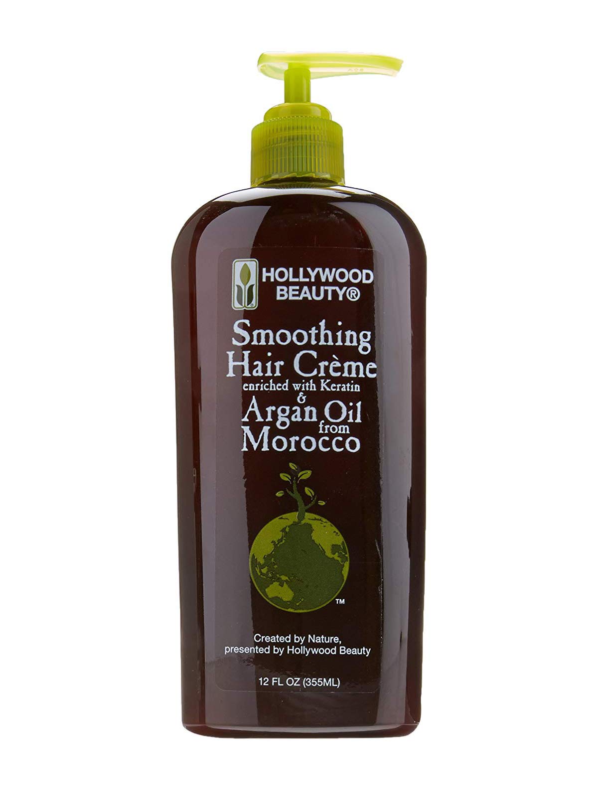 HOLLYWOOD BEAUTY Smoothing Hair Creme Enriched with Argan Oil 12 oz