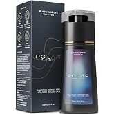 Polar Hair Dye Shampoo | Jet Black Hair Dye Color Shampoo for Gray Hair | 3-in-1 for Men and Women | Vegan, Ammonia-Free, Easy 10-Minute Use - 6.76 fl oz