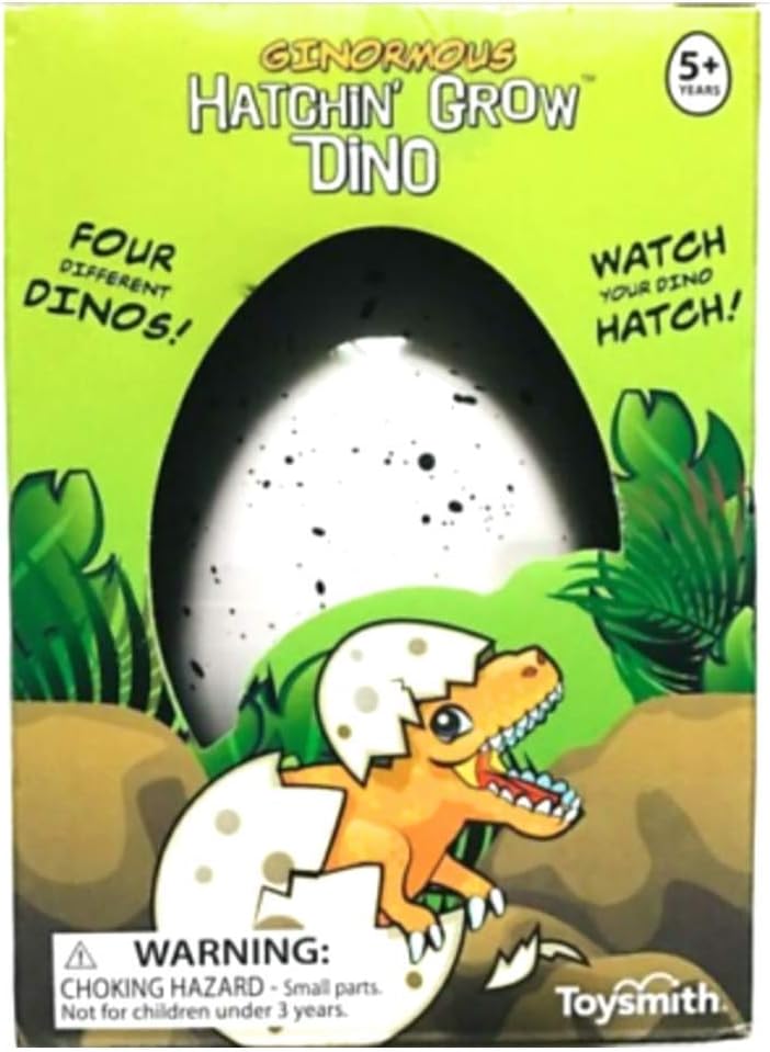 toysmith hatchin grow dino egg