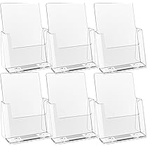 Zavekia 2 Pack 6 X 9 Acrylic Brochure Holder,wide Nigeria - View #2