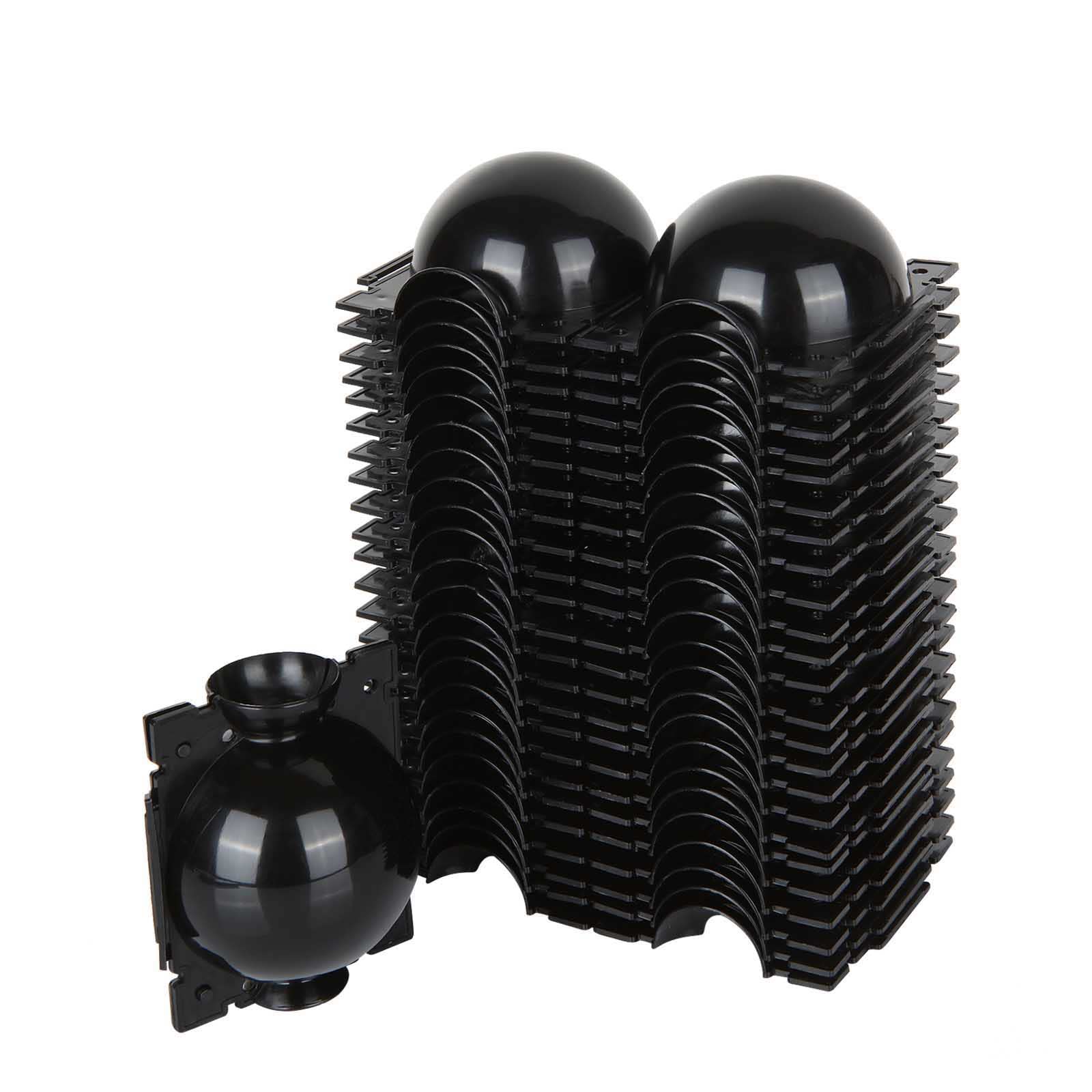 Photo 1 of 30 Pcs Plant Root Growing Box, Reusable Plant Rooting Device Plant Rooting Grow Box High Pressure Propagation Ball Grafting Device Botany Root Controller for Various Plants Asexual Reproduction, Black