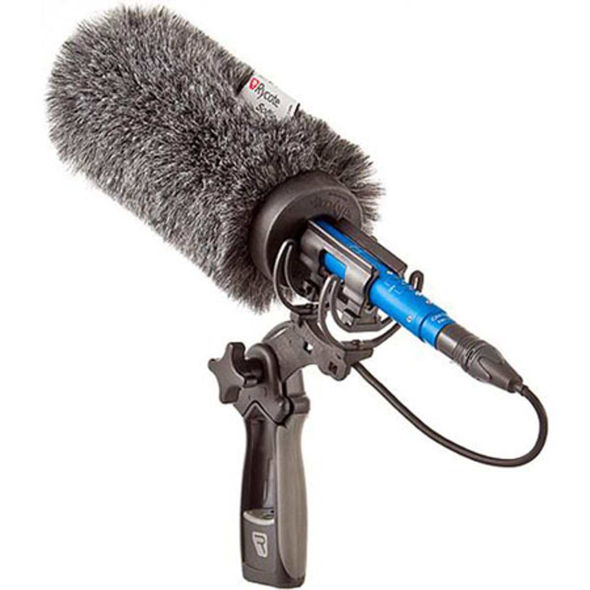 Rycote 033352 18cm 19-22mm Standard Hole Classic-Softie Microphone Windshield Kit,Black