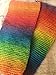 Rainbow Soft Wool Yarn for Knitting Crochet (2 Skeins)
