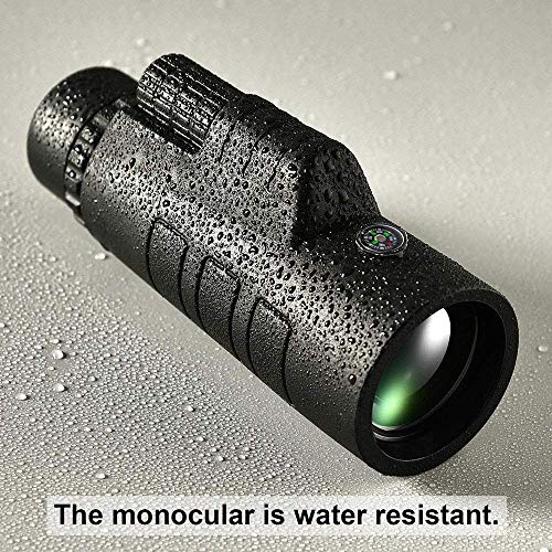 40x60 Monocular Telescope, High Power Monocular Scope with Smartphone Clip and Tripod, Waterproof Dual Focus BAK4 Prism FMC Lens, Low Night Vision for Outdoors/Bird Watching/Hunting/Camping/Travel - Thumbnail 4