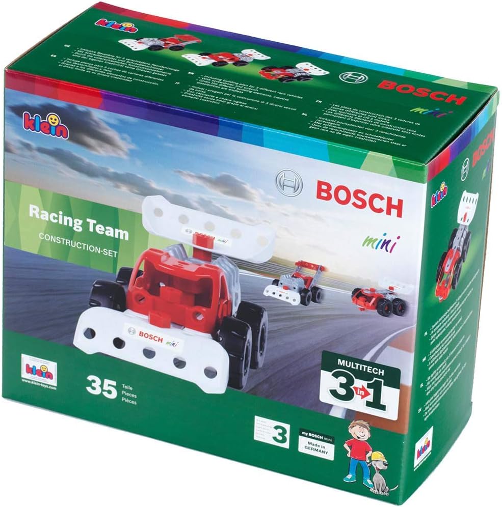 Theo Klein 8793 - Bosch 3 In 1 Racing Team Construction Set, Multicolour, Multicolor, 1:64 - Image 5