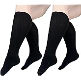 Ioryzek Extra Wide Diabetic Socks Non Binding Bariatric Sock Men Women Neuropathy Medical Swollen Socks