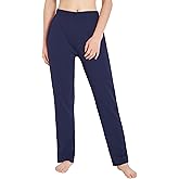 Weintee Women's Cotton Sweatpants Knit Pants with Pockets