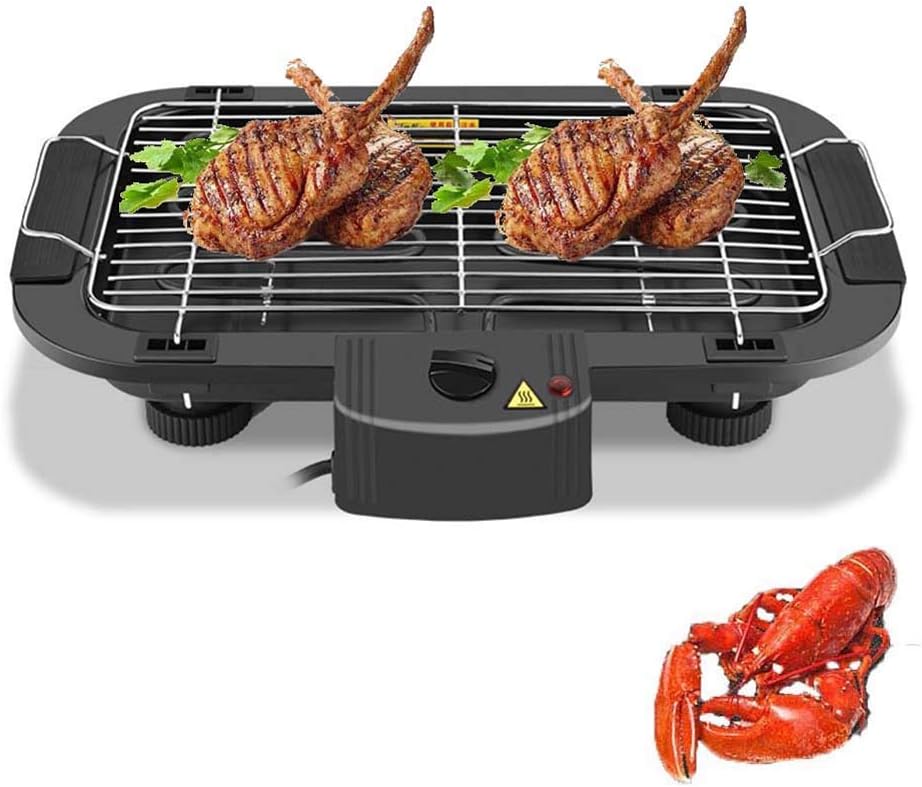 Review XNDCYX Electric Griddles, Electric Smokeless BBQ Indoor Barbecue