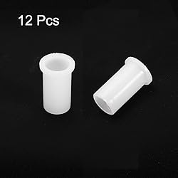 uxcell 12pcs Flanged Sleeve Bearings Plastic