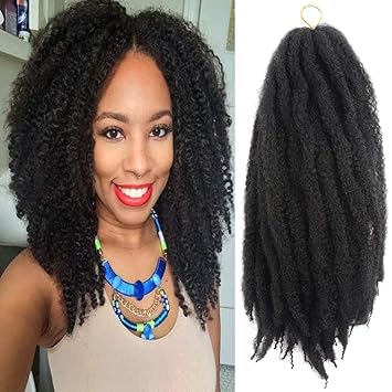 Amazon Com Una 18 Inch 4packs Marley Hair For Twists Long Afro