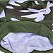 DroolingDog XS Dog Clothes Boy Camo Dog Tshirts Army Dog Shirts Puppy Camouflage Boy Dog Clothes, XS, Green