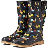 Western Chief Printed Tall Rain Boot Chicken Plaid 6 M