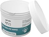 pet wiz Vet Approved 240 Extra Large Natural Eye Wipes for Dogs view 2