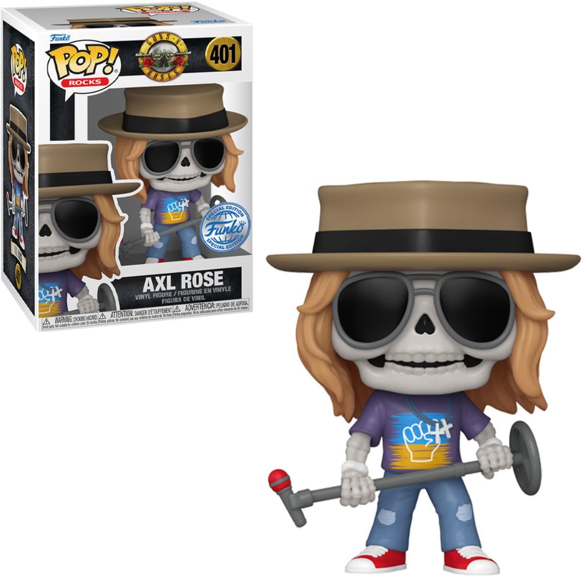 Pop! Rocks Guns'N Roses 401 Axl Rose Exclusive