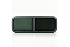 Yctze RV Window Glass Replacement Sliding RV Window RV Slider Windows RV Vertical Sliding Window RV Door Window Glass Black T