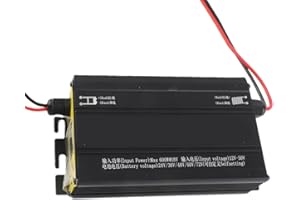 LUCKDANO Boost MPPT Solar 600W MPPT Boost Solar Charge Controller 12V-50V Input with LCD Display, Step Up Charging for 24V, 3