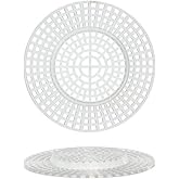 PVC Plastic Canvas Shapes 3" Circles Clear, 10 count