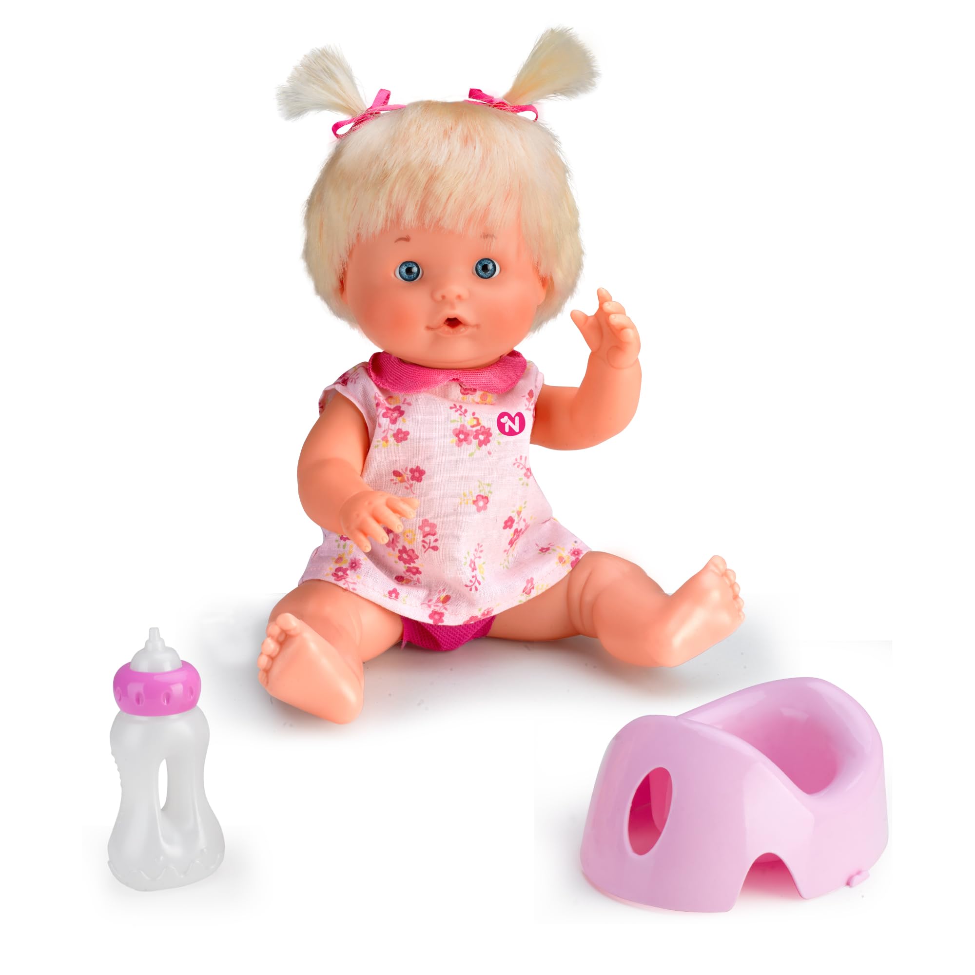 Famosa Nenuco Bebe y Pipe, Pink, Single (700014961), Assorted Color/Model, Exclusive on Amazon