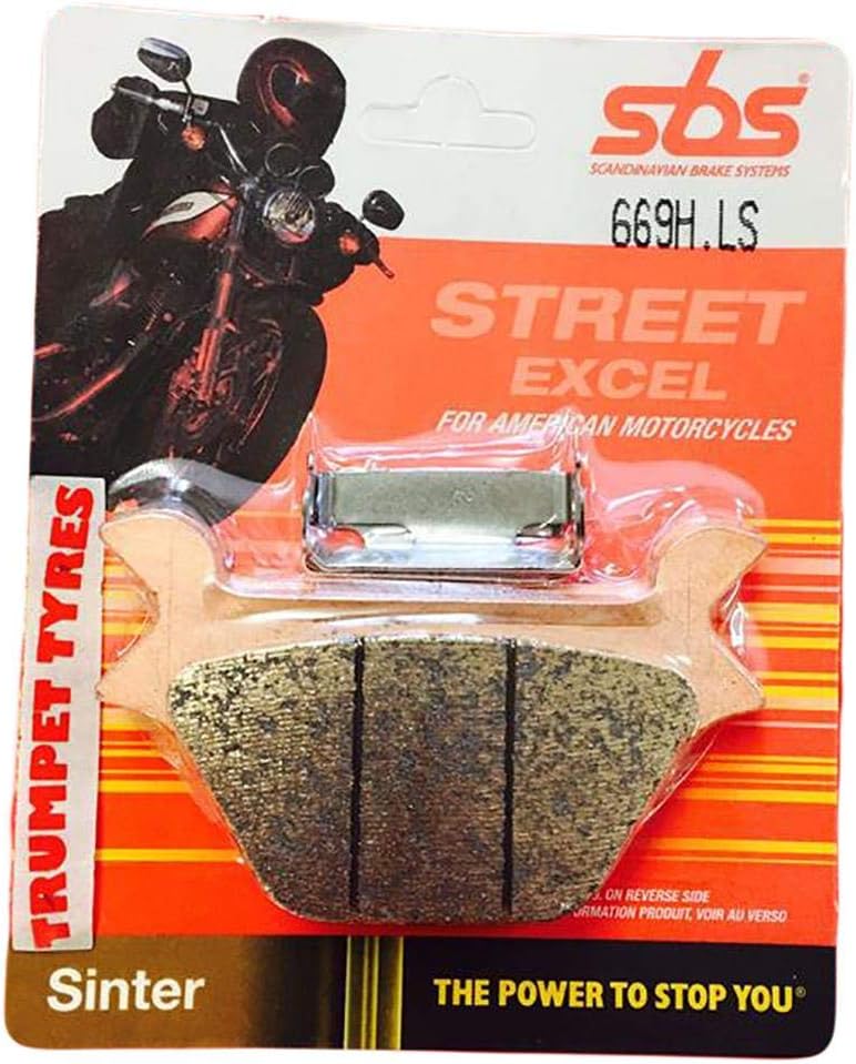 Harley Davidson FLSTN 1340 Heritage Softail Nostalgia 93 94 95 96 97 98 99 SBS Performance Rear Fast Road Sinter Sintered Brake Pads Set Genuine OE Quality 669H.LS