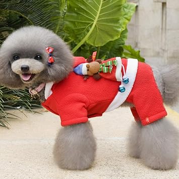 Sforza Weihnachten Hundekostüm Hundekleidung Hundetuch Tuch Hund Kleidung Weiblich