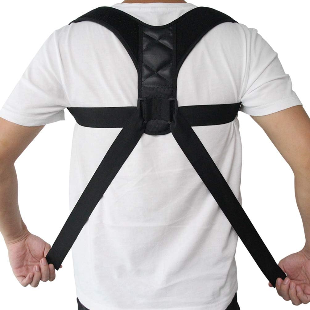 Adjustable Posture Corrector Waist Shoulder Brace Back Support Lumbar Pain Relief Belt Posture Corrector
