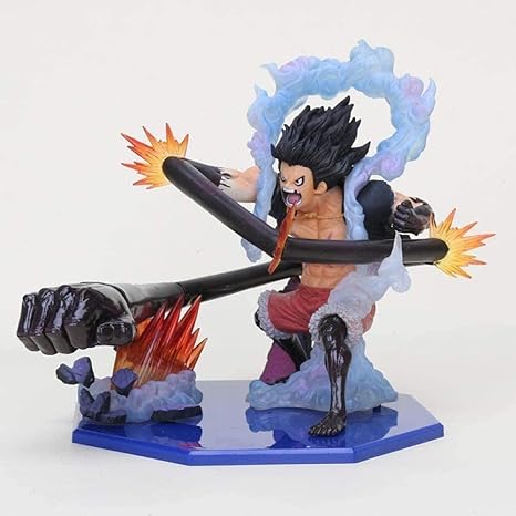 Amazon Co Jp Gwljw 16cmワンピースギア4ルフィ猿dルフィジャ4スナケットマンキングコブラpvcコレクタブルアニメフィギュアモデルおもちゃ像イオンデコレーション Color Default ホーム キッチン