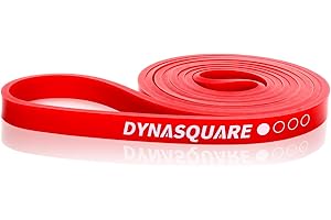 DYNASQUARE Resistance Bands, Pull Up Bands, Heavy Duty Exercise Bands for Body Streching, Powerlifting, Resistance Training, 