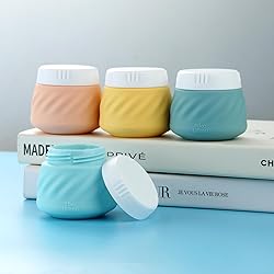 Gemice Travel Containers for Toiletries, Silicone