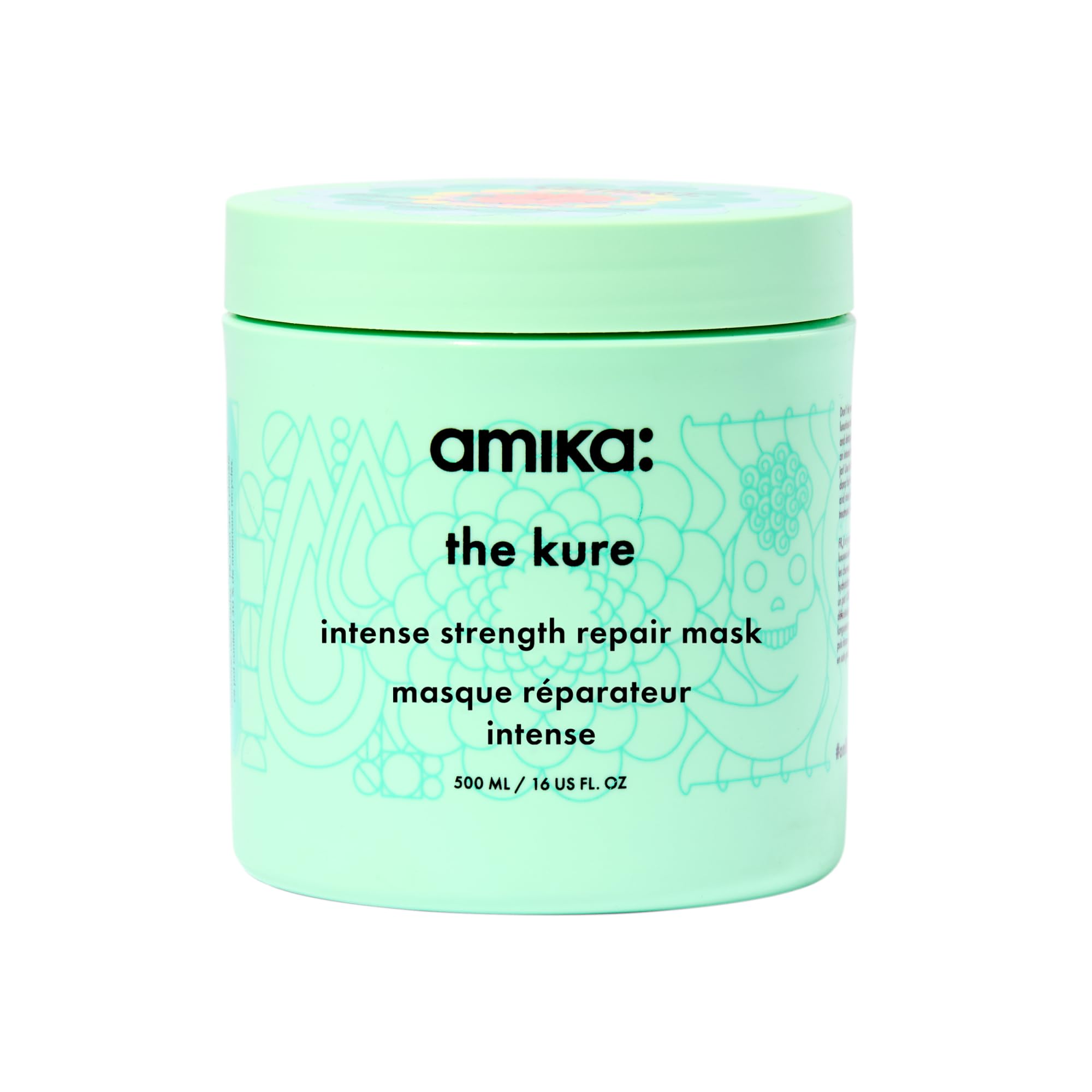 Photo 1 of amika the kure intense strength repair mask, 500ml