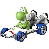 Hot Wheels Mario Kart Collection of 1:64 Scale Die-Cast Replica Vehicles, Toy Collectibles
