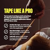 SPORTTAPE Tan Zinc Oxide Tape 5cm x 10m | Rigid Strapping for Joints view 7