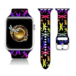 Compatible With Colorful Rainbow Dragonfly Apple