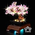 Kyglaring LED Lighting kit for Lego Bonsai Tree 10281 Building Kit - with IR Switch Compatible with Bonsai Tree Lego Set - Not Include The Model (Standard Version)