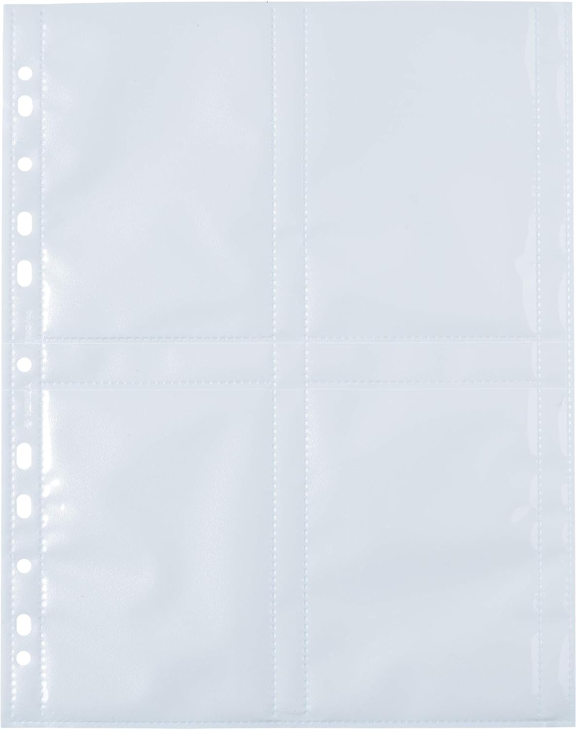 HERMA Photo Pockets for Ring Binder Albums Acid Free, 9 x 13 cm Portrait Format, 2000 Pockets, White - Image 3
