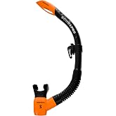 SCUBAPRO Spectra Snorkel, Black/Orange