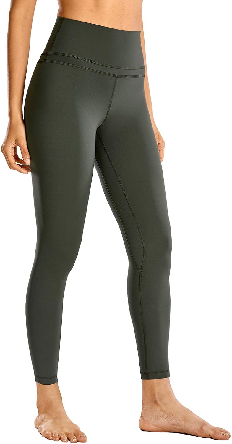 CRZ YOGA Women's Naked Feeling I High Waist Tight Yoga Pants Workout Leggings-25 Inches: Clothing