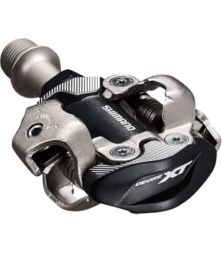 Amazon.com : Shimano Pedals PD-M8120 Deore XT Trail Wide SPD Pedal