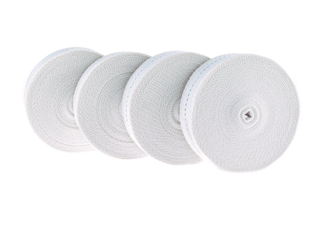 Direct Manufacturing 4 Webbing Tie-down Furniture Removal Roll/Van Straps/Lorry Ties, 20m x 48mm, 900lb / 400kg Breaking Strain