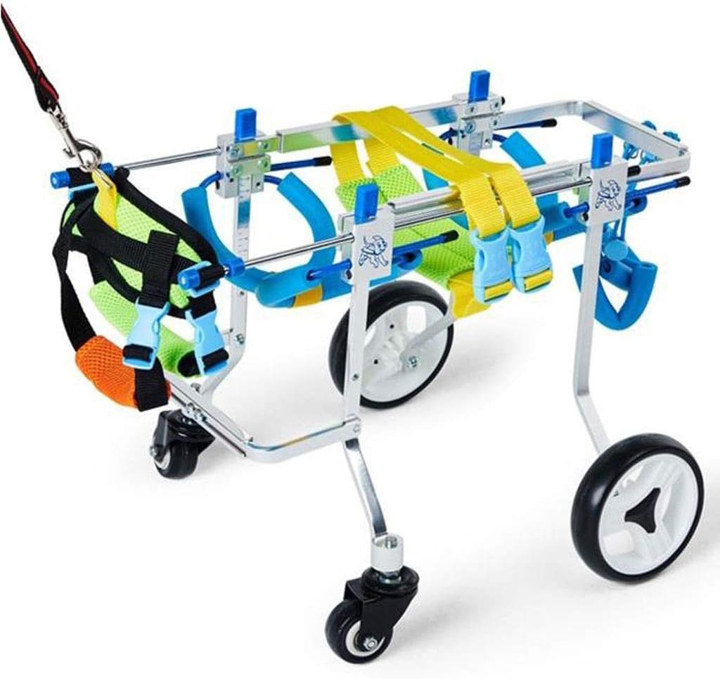 TDay Pet Supplies Carriers Travel Products Dog Wheelchair Adjustable