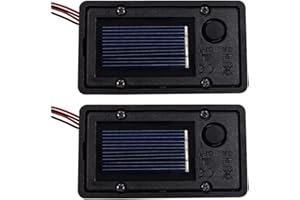 AQEENURA Battery Box, Solar Lantern Light Replacement Parts Top for Outdoor Hanging Lanterns Container Home Solar Lamp Hanging Lantern Led Accessories DIY Garden Decor (2PCS)