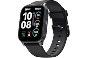 TOOBUR Smart Watch for Women Men, Answer/Make Calls, Alexa Built-in, Fitness Tracker, Heart Rate/Sleep Tracker/100 Sports/IP6