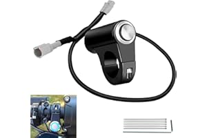 SHIQINHA Headlight Kill Switch Compatible with Surron Light Bee X and S Talaria String MX3 Segway X160 X260 Electric Dirt Bike, Motorcycle On/Off Light Switch for Sur ron LBX E-Ride Pro SS S SR E-bike