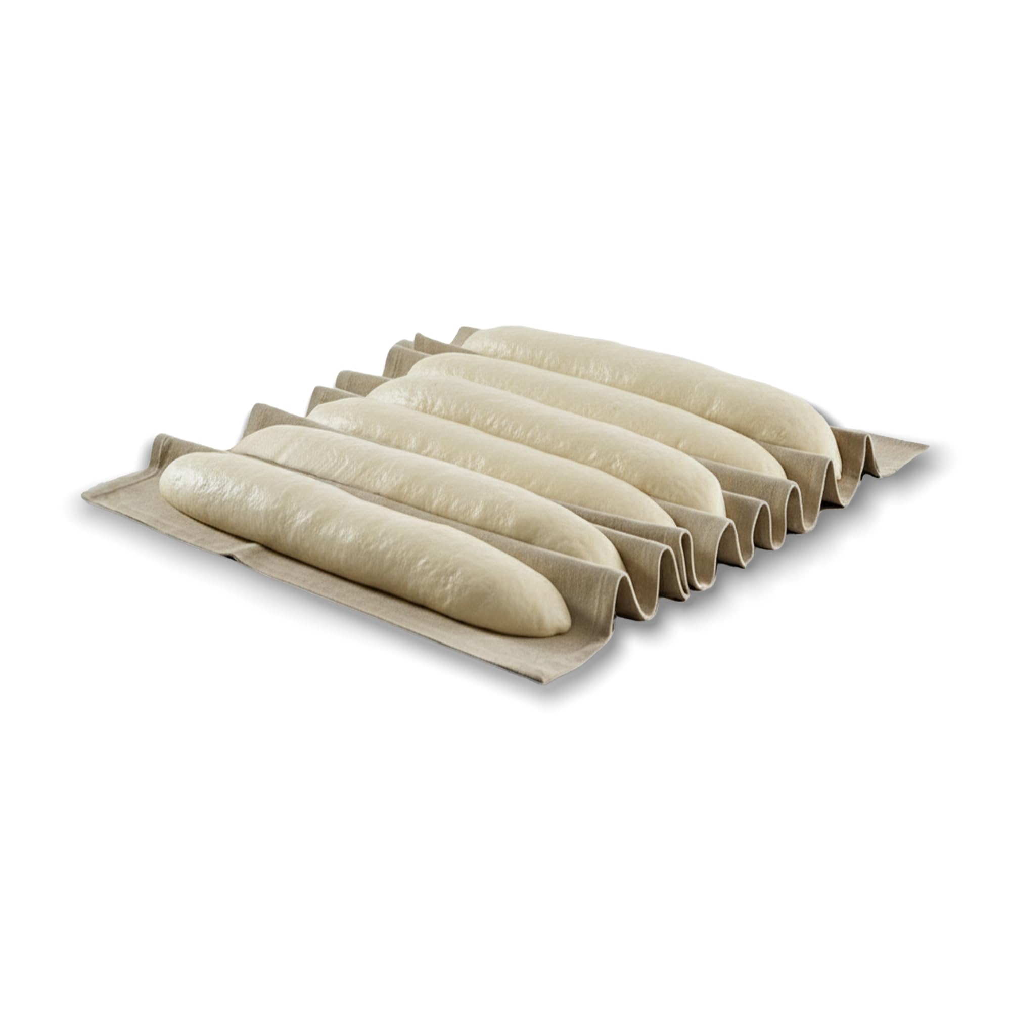 Premium Professional Bakers Couche (Canvas) 66 x 88,9 cm - Natural Flax Linen Heavy Duty Proofing Cloth by Bread Story for Homemade Baking French Baguette Loaves, No-Knead loaf, Artisan loaf