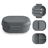 mushie Kids Bento Lunch Box | 3-Compartment