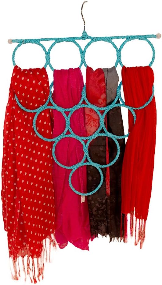 PERFECT Scarf Hanger & Tie Rack for Pashminas Silk Ties and