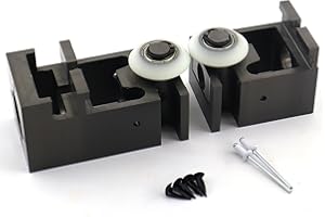 QHHR 379060 Standard Bearing Block Kit with Roller for in-Wall Slide-Outs on Rv, Includes Upper and Lower Blocks, Exact-Match Component.